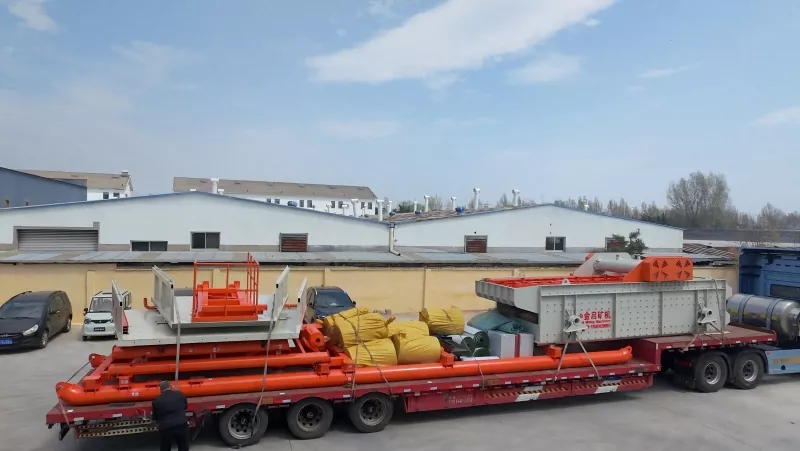 මධ්‍යම ආසියාවෙන් නැවත ඇණවුම් කරන්න! Jinqi Gold Mining Screen Unit නැව්ගත කර ඇත